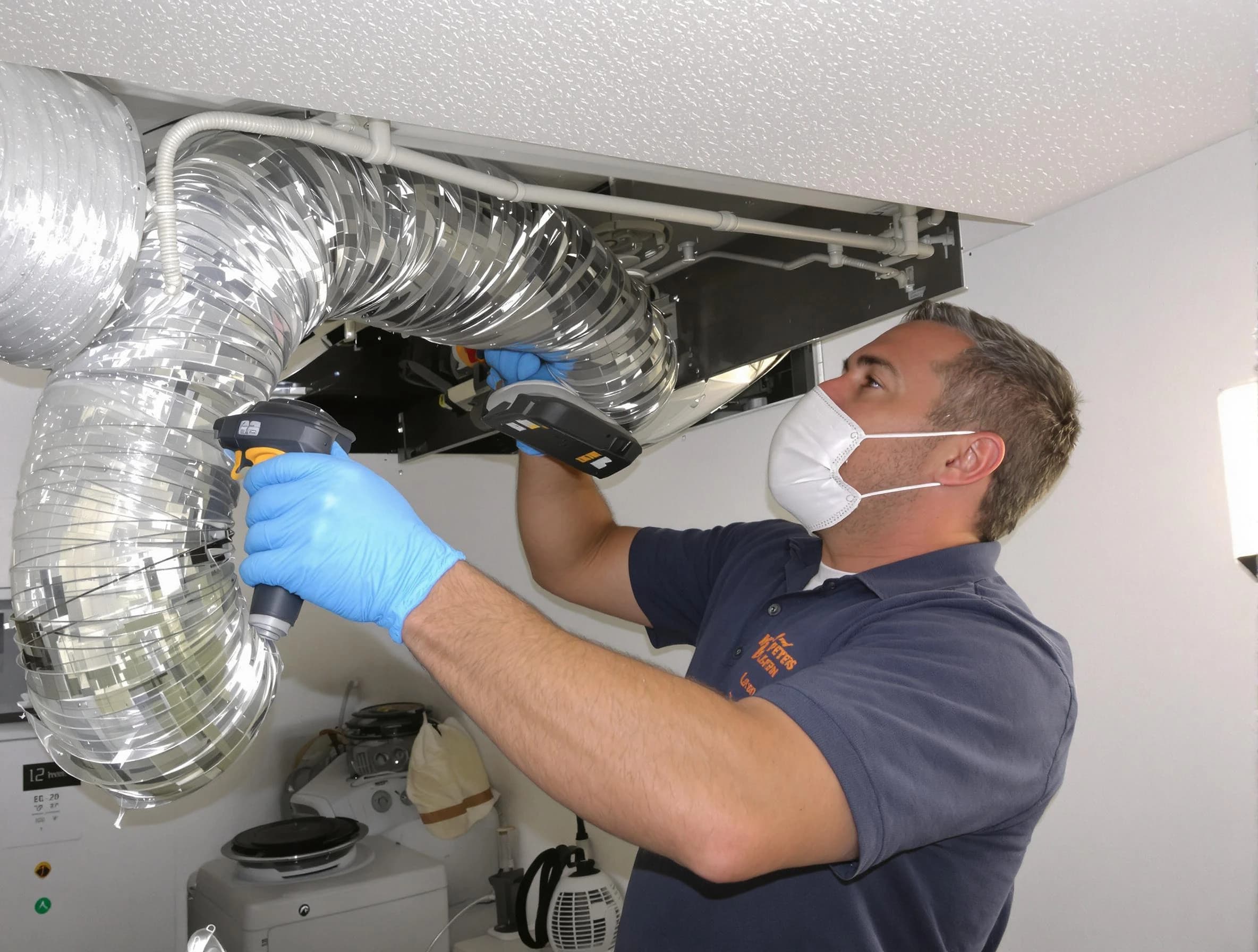 Apache Junction Dryer Vent Cleaning professional performing thorough residential dryer vent cleaning in Apache Junction