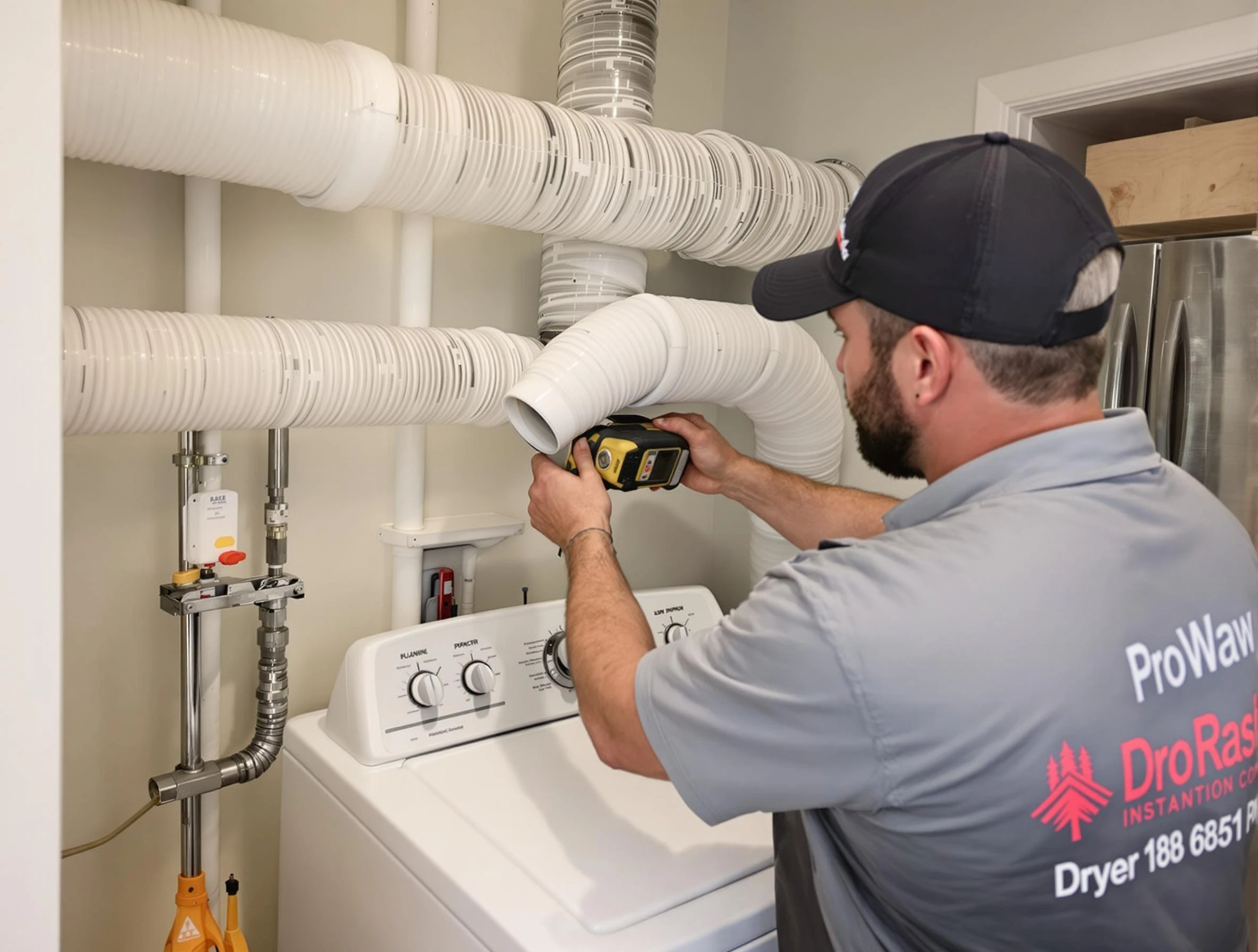 Professional dryer vent hose installation by Apache Junction Dryer Vent Cleaning in Apache Junction