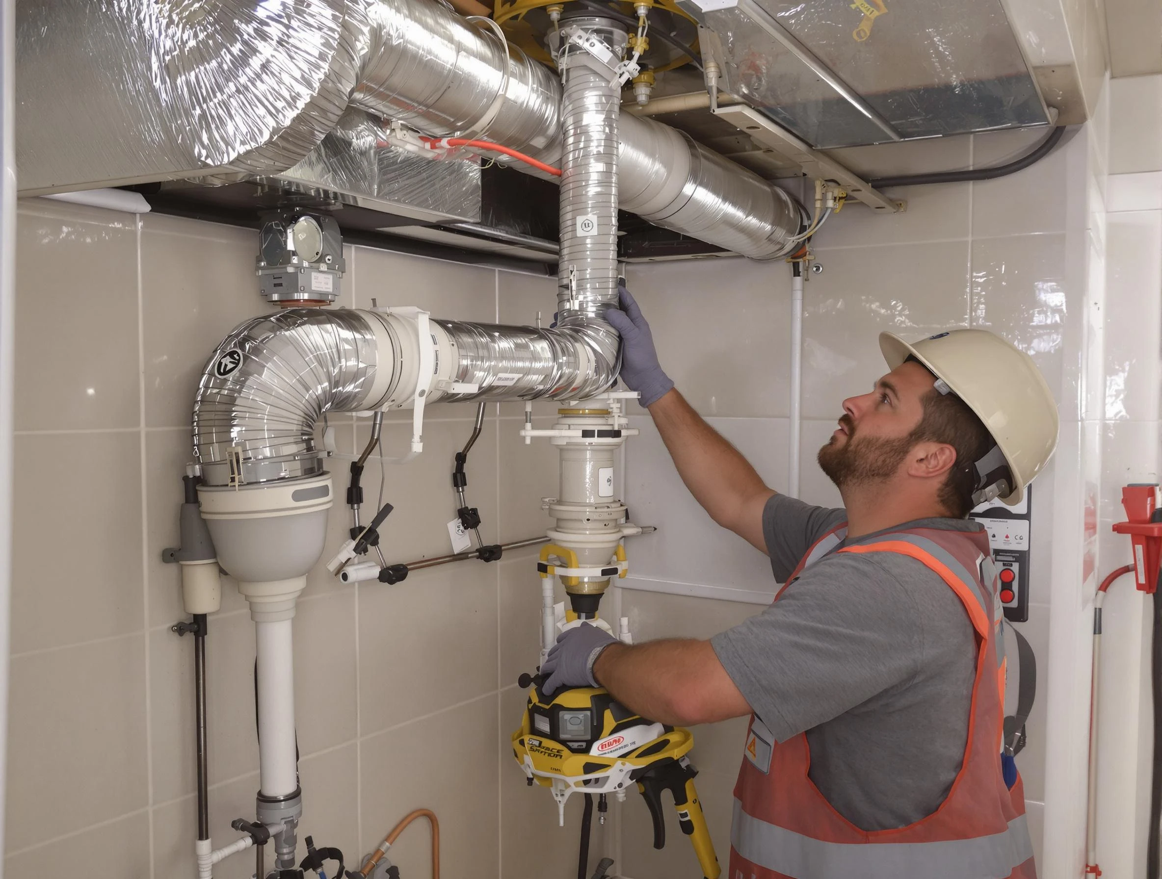 Apache Junction Dryer Vent Cleaning expert performing professional dryer vent repair and installation in Apache Junction