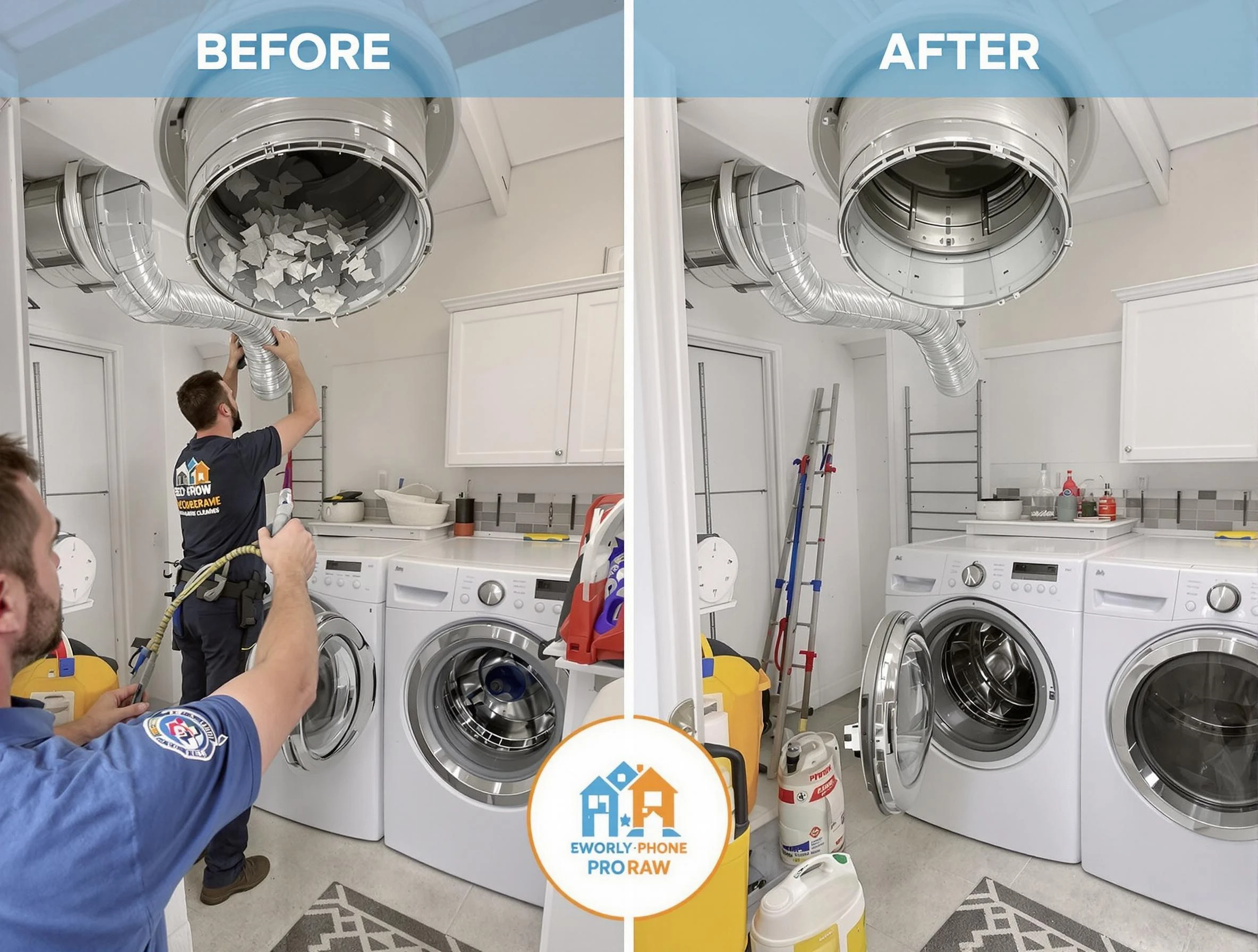 Residential dryer vent cleaning by Apache Junction Dryer Vent Cleaning in Apache Junction
